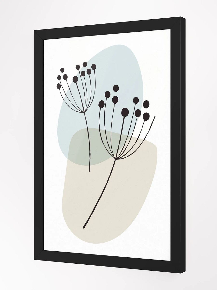 Eco-Conscious Ayous Wood Framed Poster product image (7)