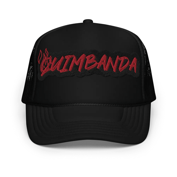 Quimbanda Flames Foam Trucker Hat product image (1)