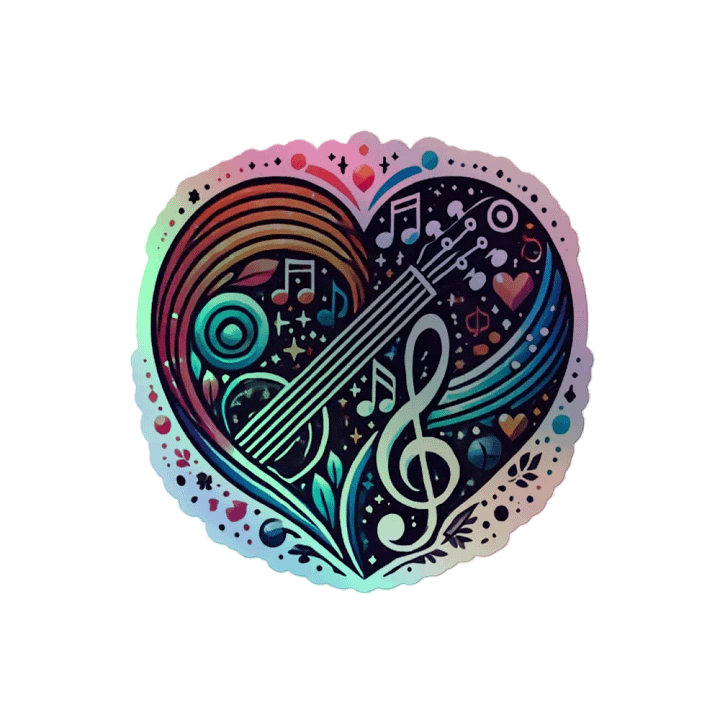 Harmony Heartbeat Holographic Sticker Set product image (2)