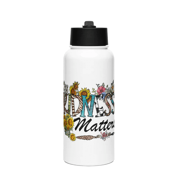Kindness Matters - Stainless Steel Sports Water Bottle product image (1)