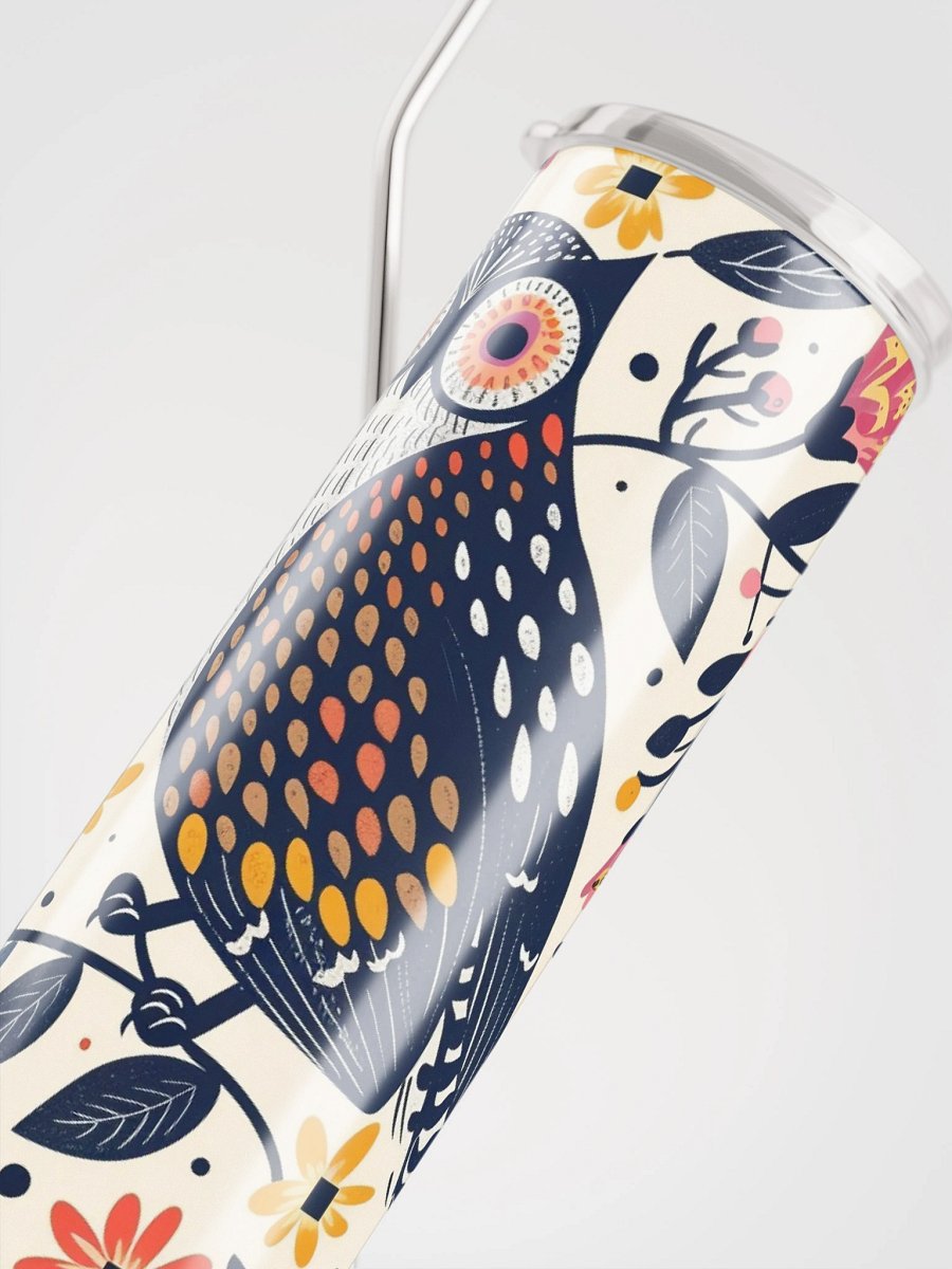 Whimsical Owl Stainless Steel Tumbler product image (4)