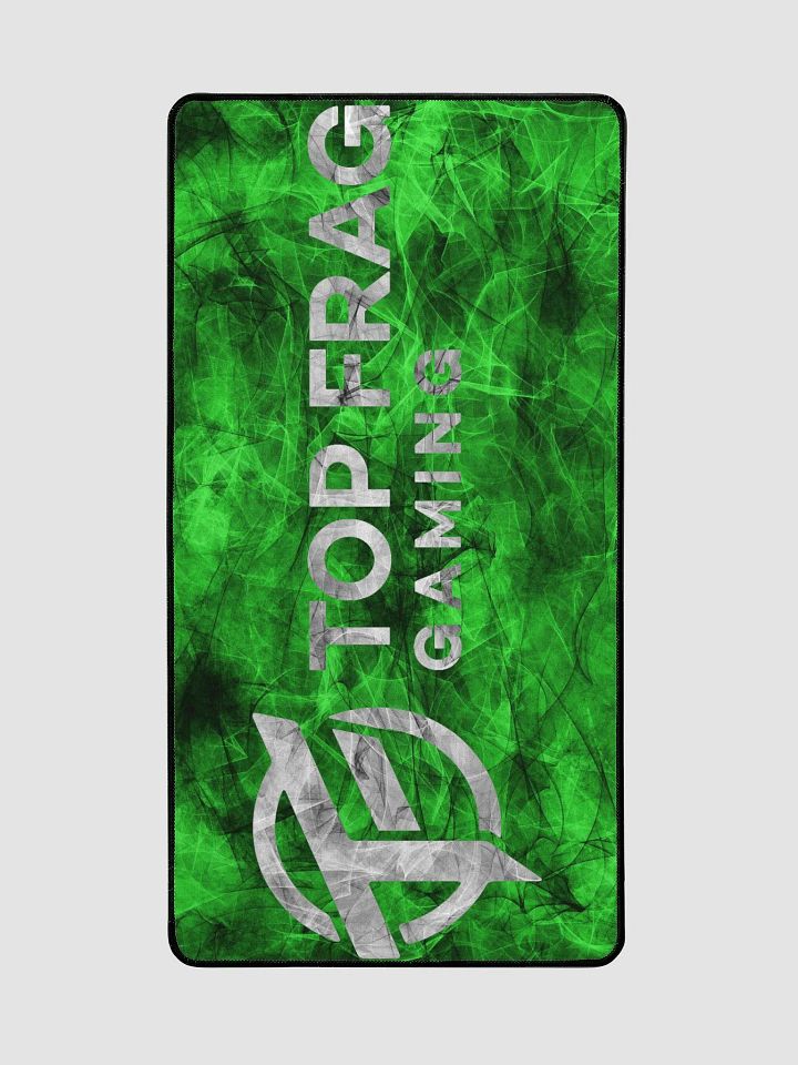 TopFrag™ Green Spiral Logo Desk Mat 15.5" x 31.5" product image (2)