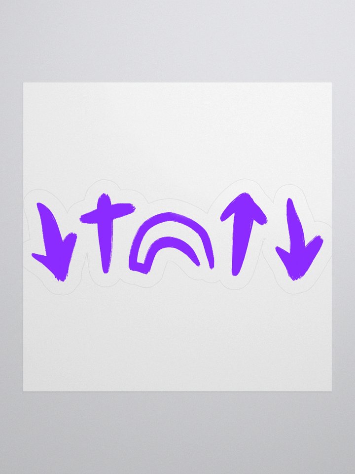 He Came. He Died. He Arose. He's Coming Back Christian Kisscut Sticker product image (1)