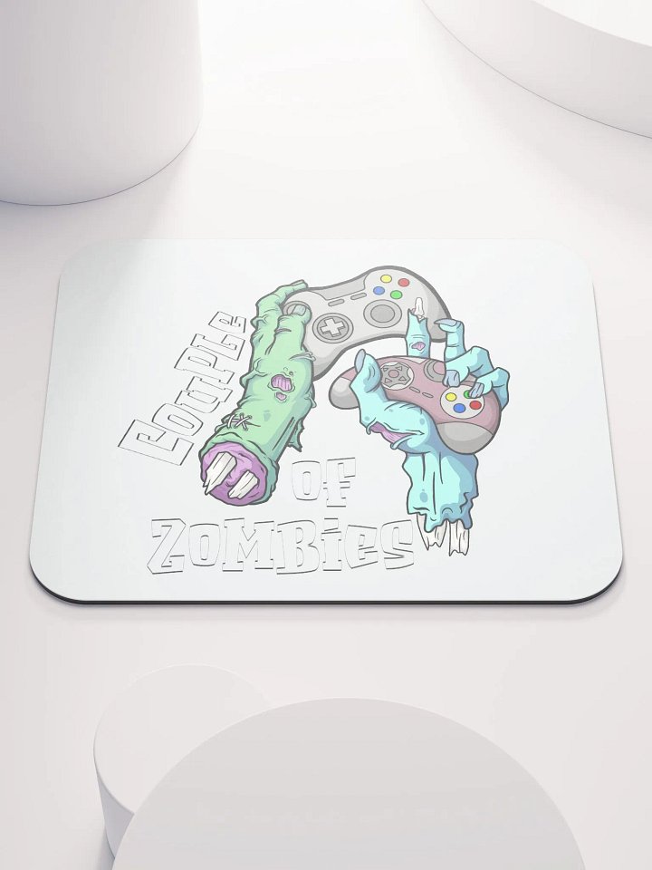 Couple of Zombies Mouse Pad product image (1)