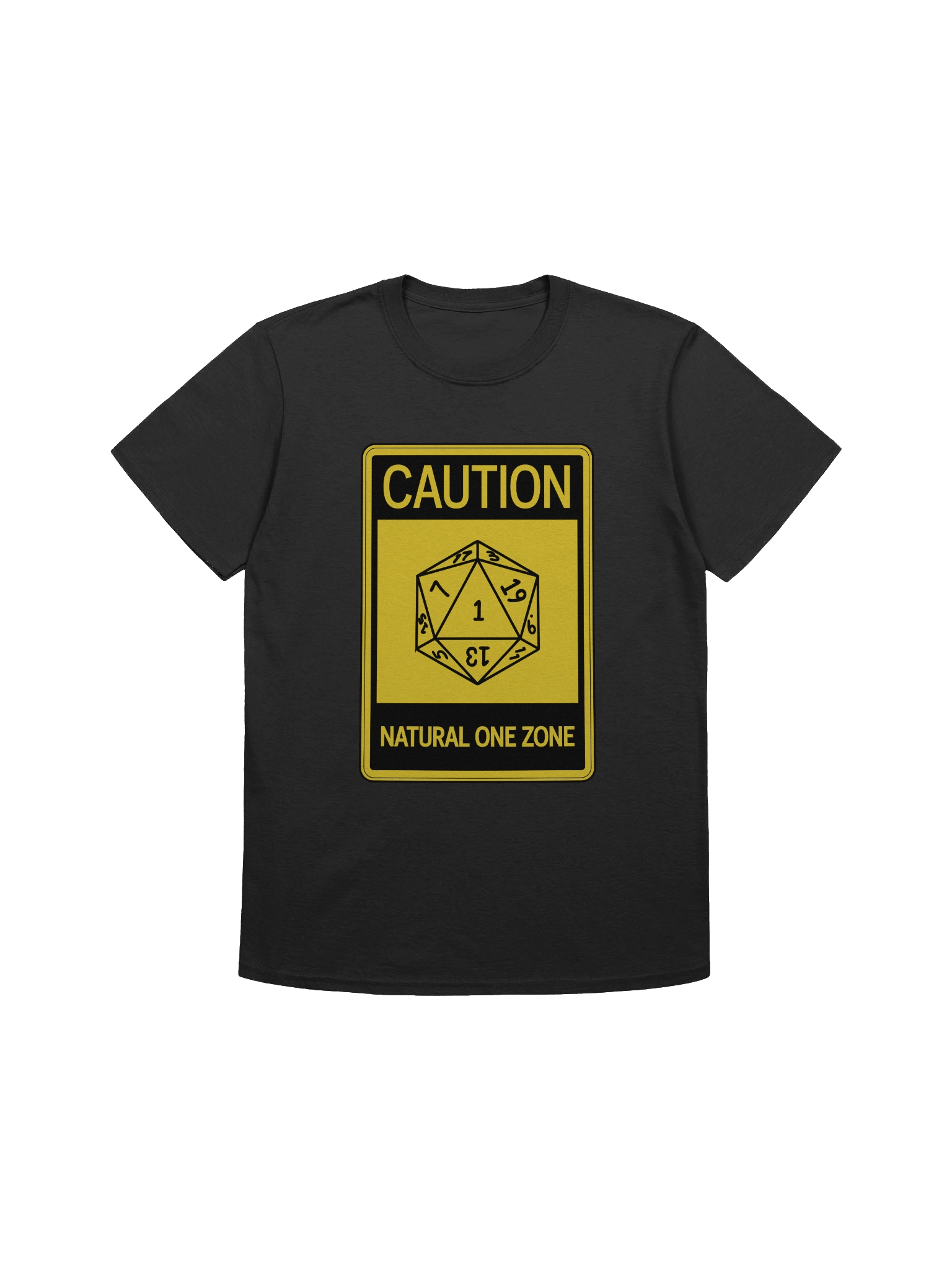 Natural One Zone Caution T-Shirt product image (99)