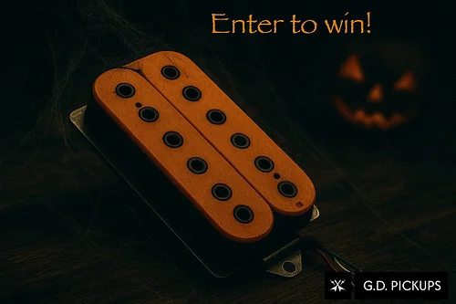 🎸 THIS IS IT!! FINAL DAY TO ENTER!!
Today’s your last chance to enter the GD Pickups Halloween Giveaway! 🎃
Entries close toni...