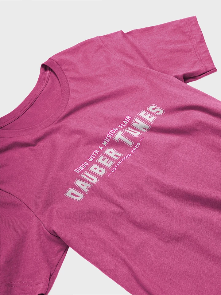 Dauber Tunes Collegiate Music Bingo Soft Vibes T-Shirt product image (1)