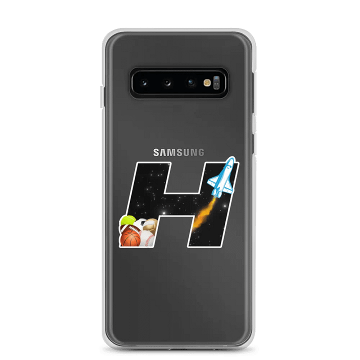 Cosmic Launch Matte Finish Clear Case for Samsung® product image (1)
