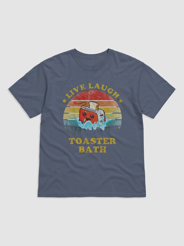Live, Laugh, Toaster Bath - Dark Humor for the Brave of Heart Men's Tee product image (1)