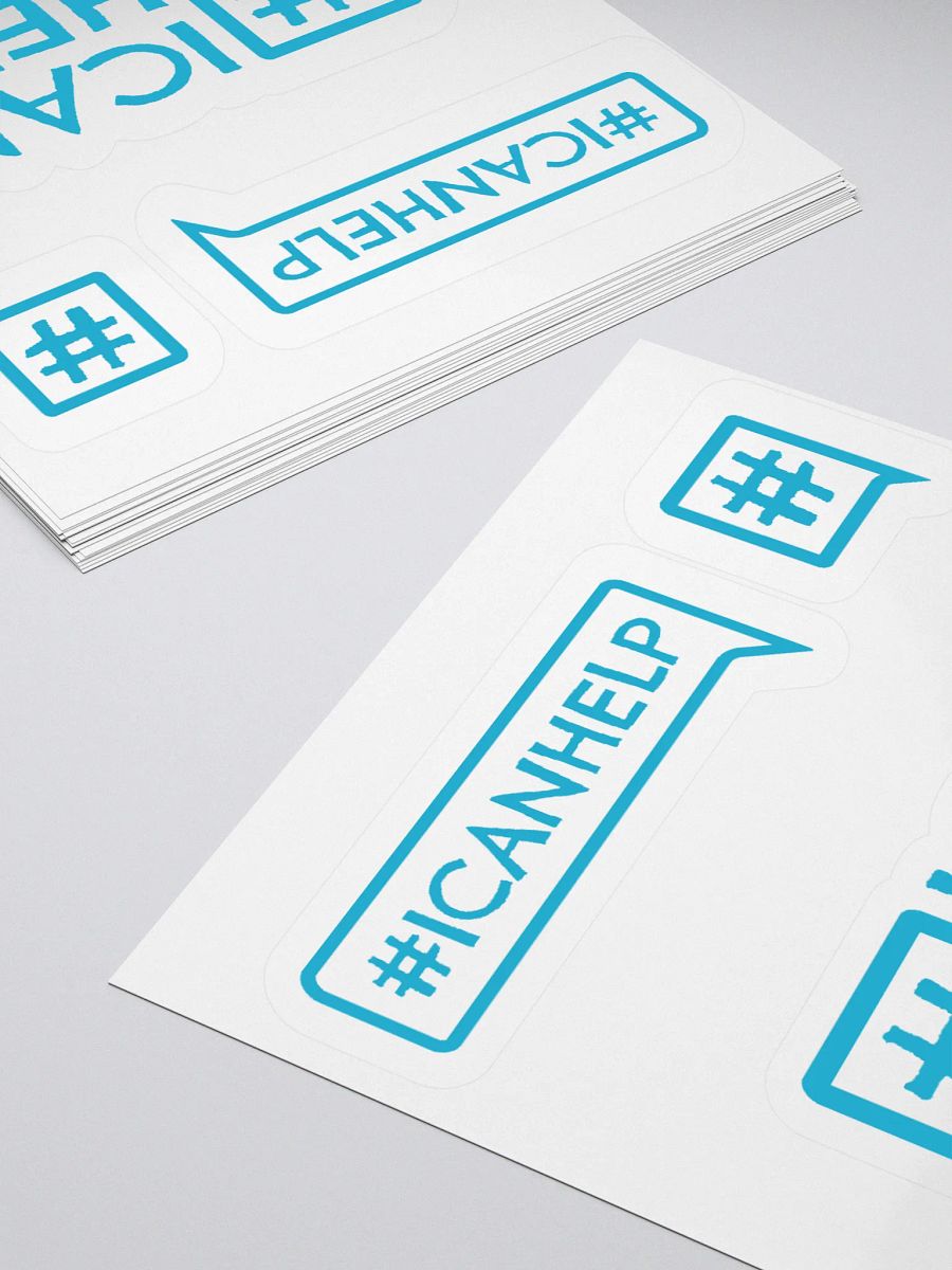 #ICANHELP Stickers product image (4)