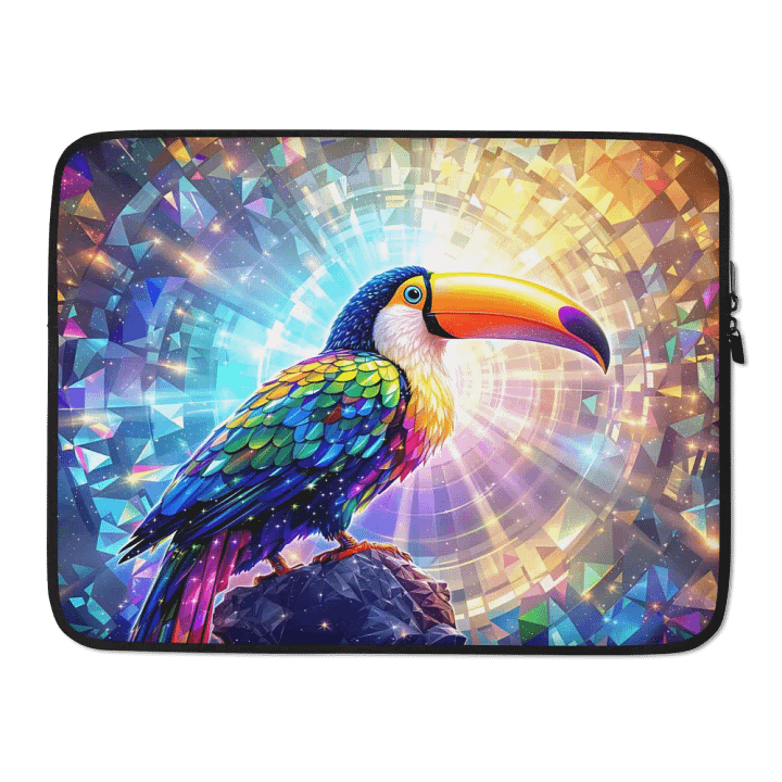 Incandescent Toucan Laptop Sleeve product image (2)