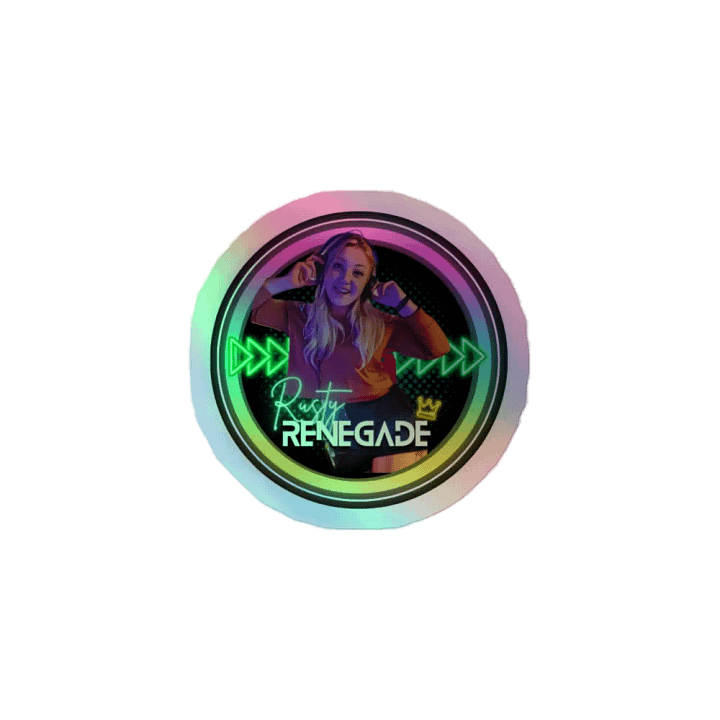 Holographic Rusty Sticker product image (1)
