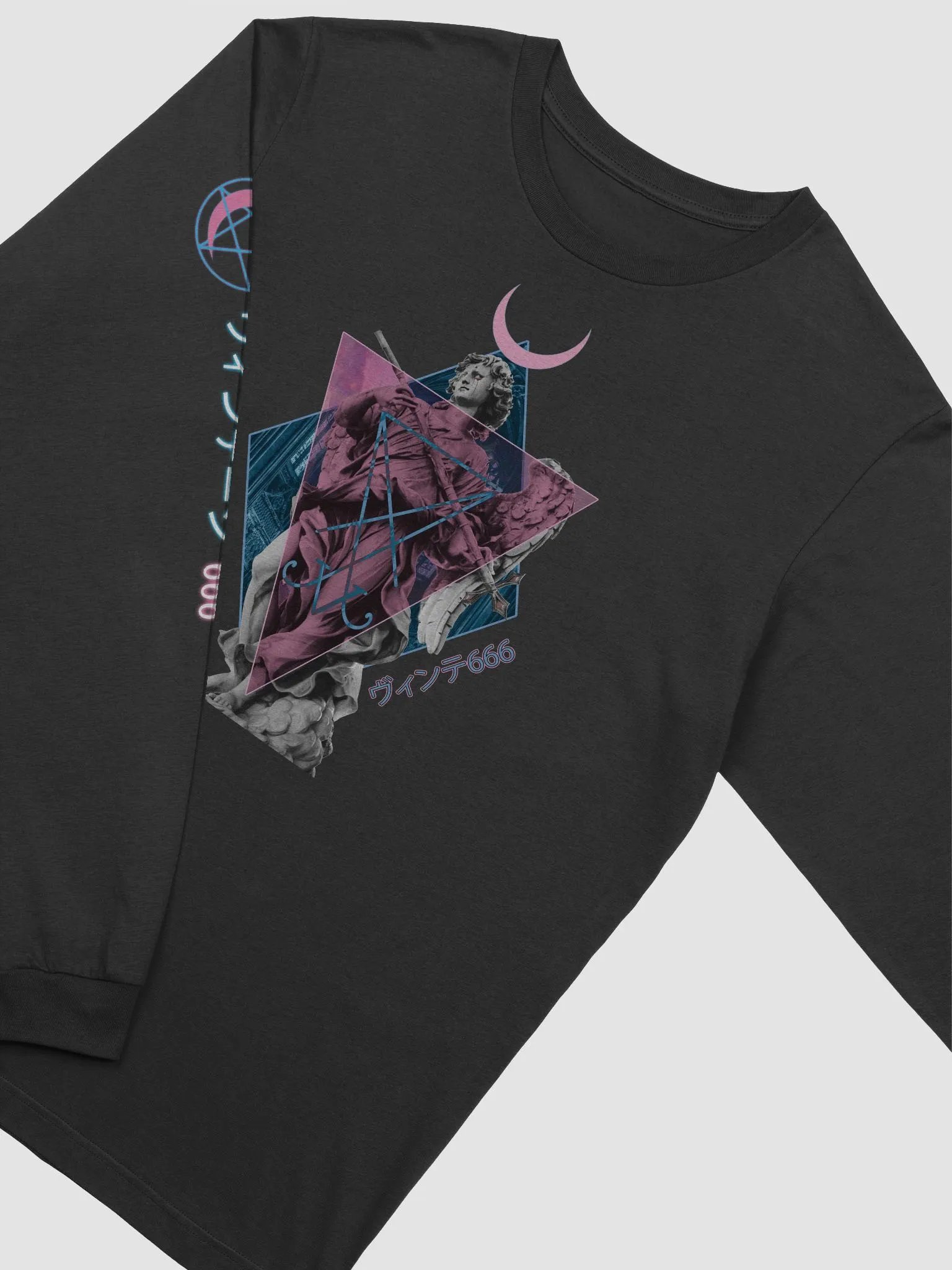 SatanicWave Fallen Angel Long Sleeve product image (3)