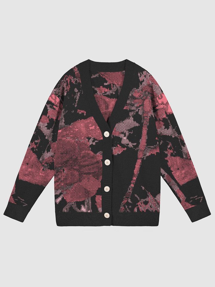 Miniaday Designs Orchid Kaleidoscope Knited Sweater Without Pocket product image (3)