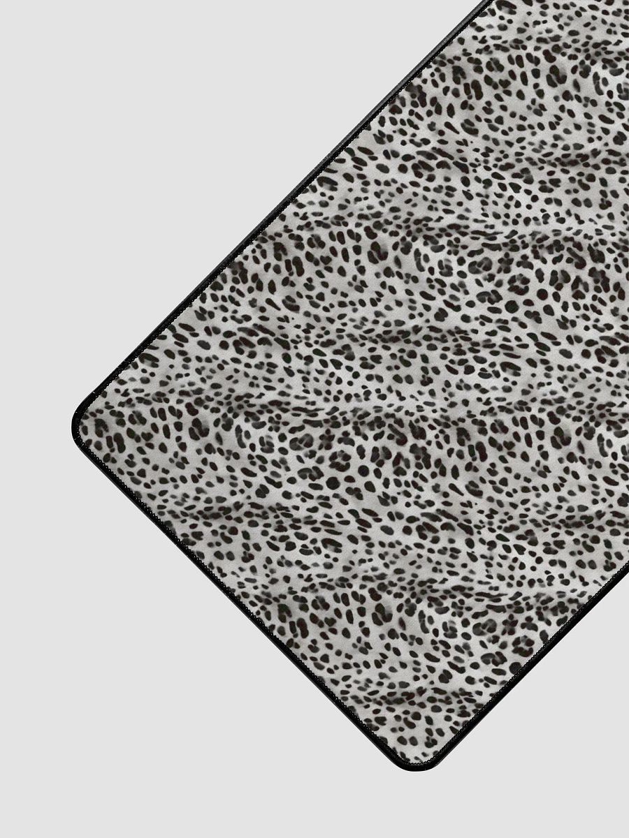 Grey Leopard desk Mat product image (3)