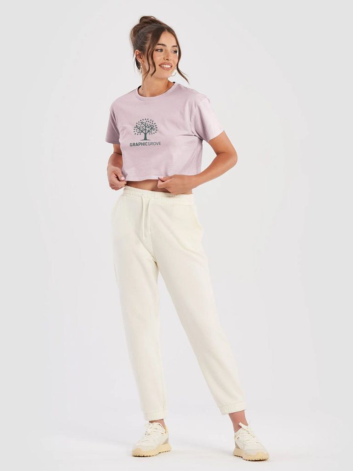 Women's Premium Crop Top with Large Graphic Grove Logo on the Front (XS-XL) product image (1)