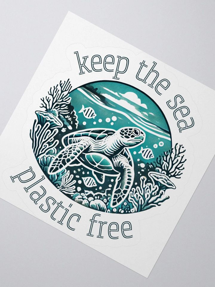 Ocean Conservation Kiss Cut Stickers product image (8)