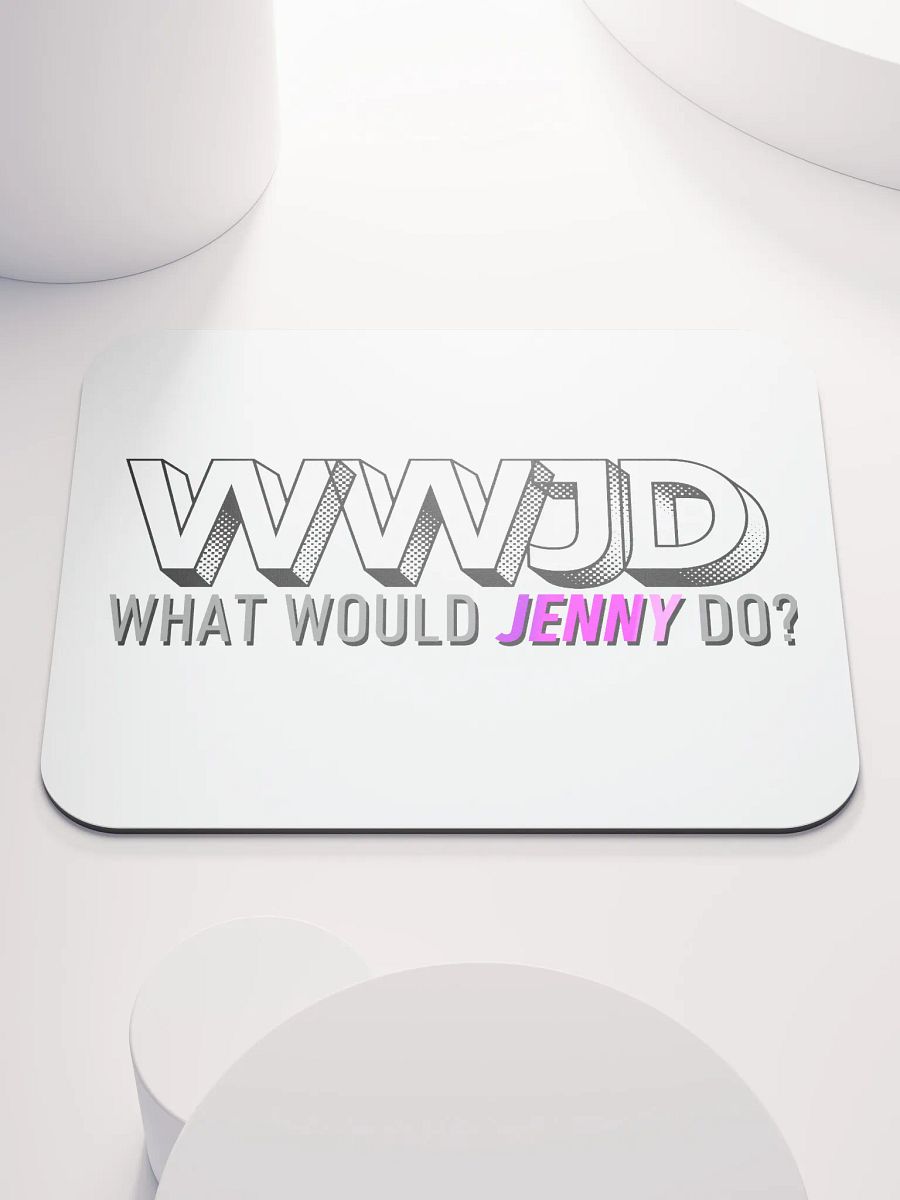 WWJD mouse pad product image (1)