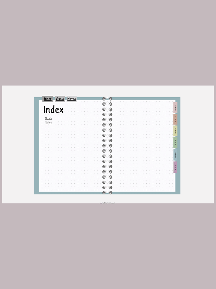 Hyperlinked Digital Bullet Journal - Academic (digital download) product image (2)