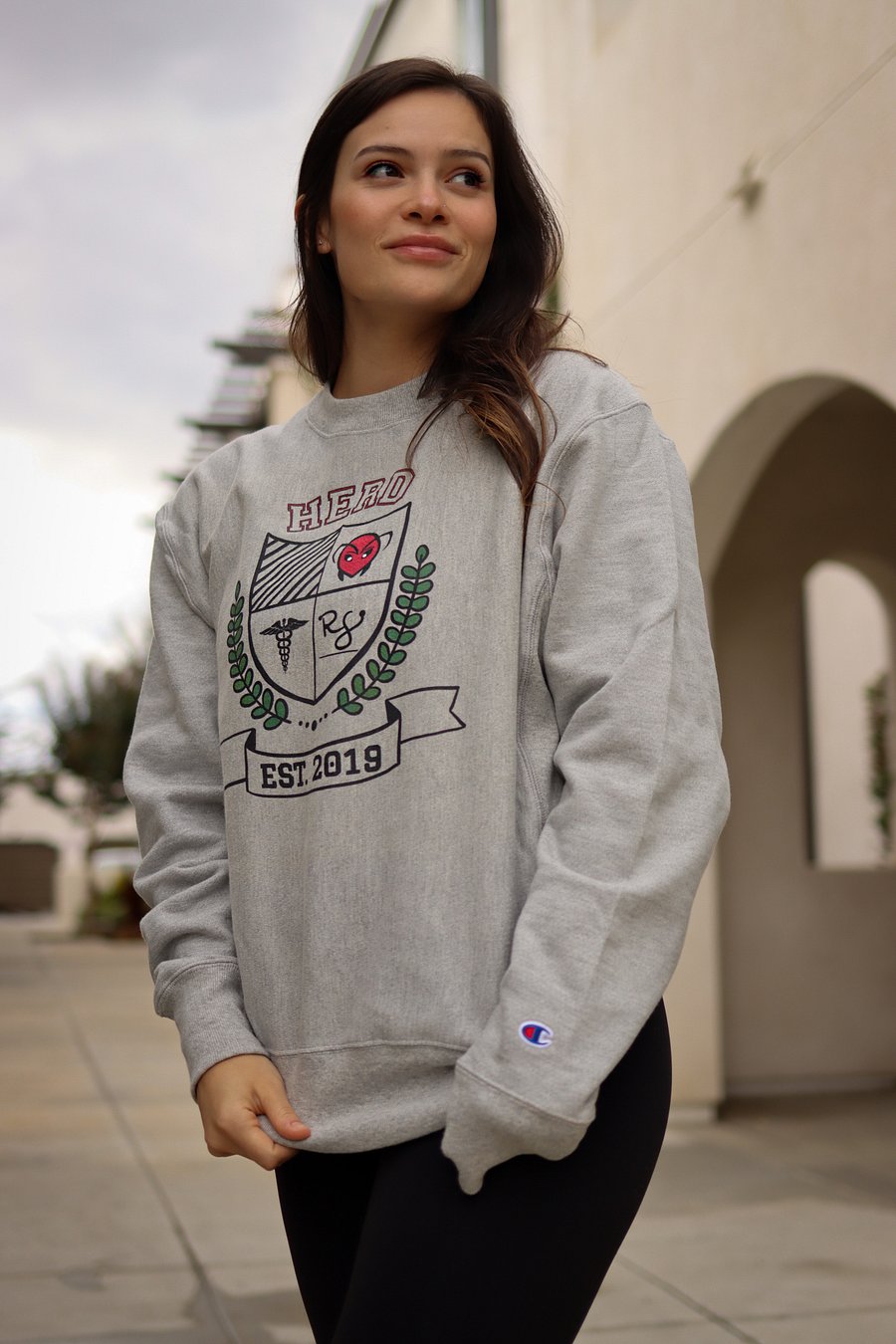 varsity crewneck