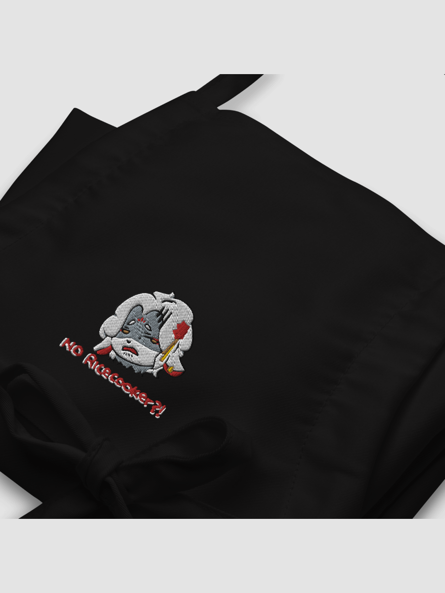 NO RICECOOKER?! Embroidered Cooking Apron product image (3)