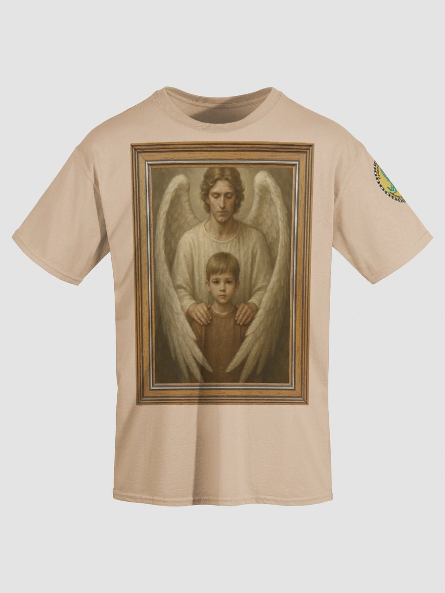 Angels Watch Over Them (Male) Gildan Heavyweight T-Shirt Colors (3) product image (3)