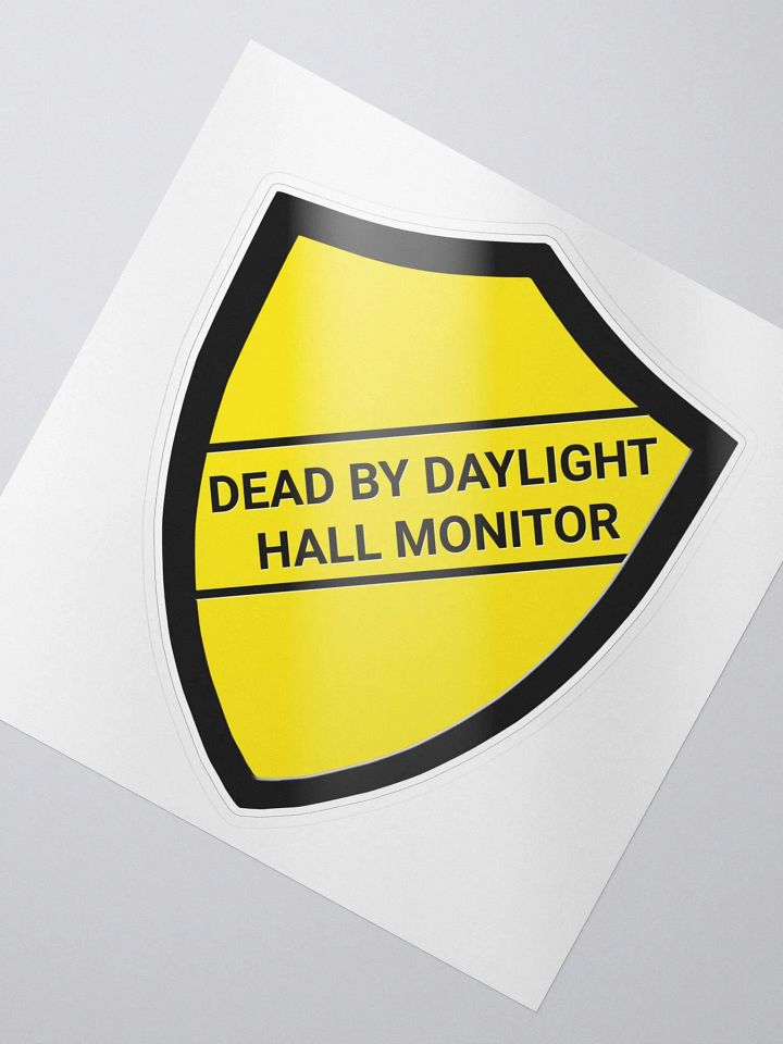 Hall Monitor Badge Sticker product image (2)