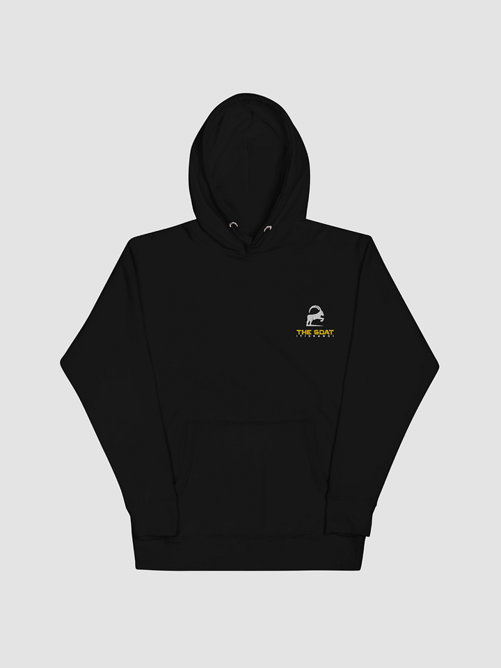 GOAT HOODIE WITH STITCHED LETTERS product image (1)