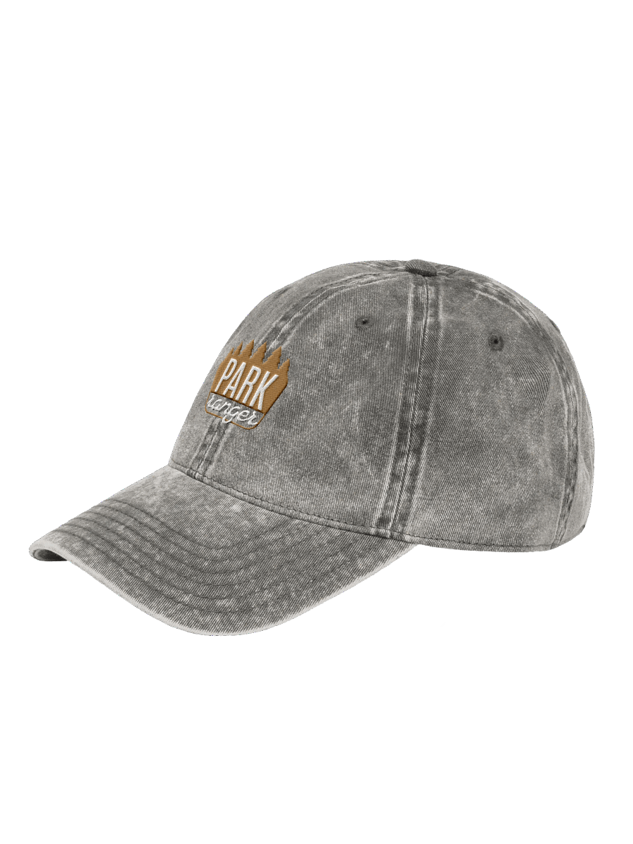 Park Ranger Badge Embroidery Vintage Denim Hat product image (10)