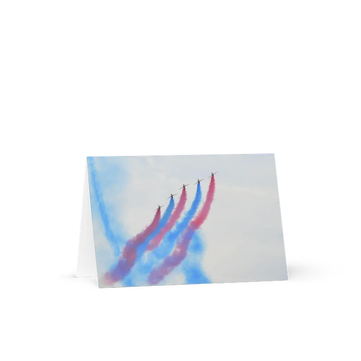 Red Arrows Flying (Greeting Card) product image (1)