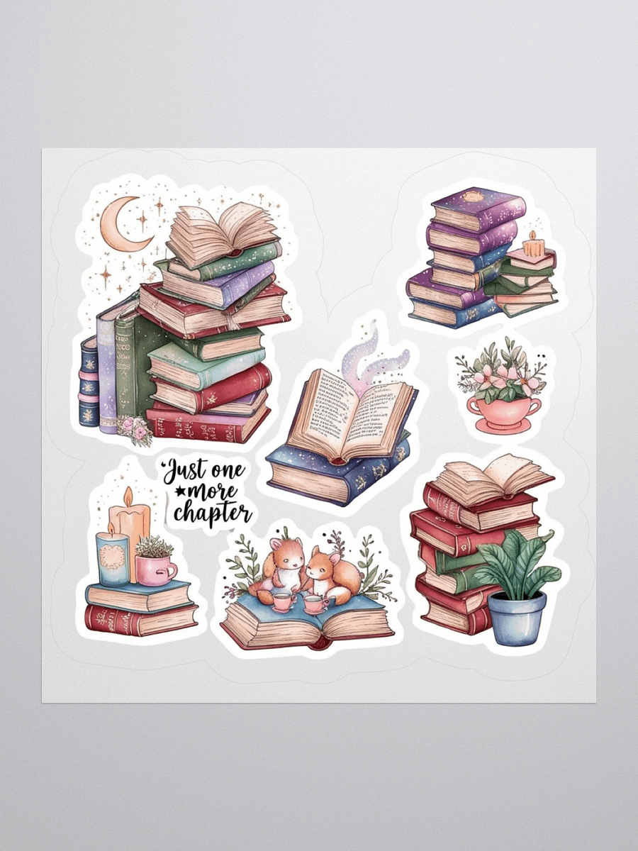 Enchanting Bookworm Stickers product image (2)