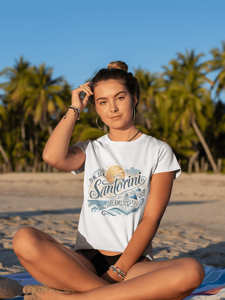 Santorini Dreams Graphic Tee product image (62)