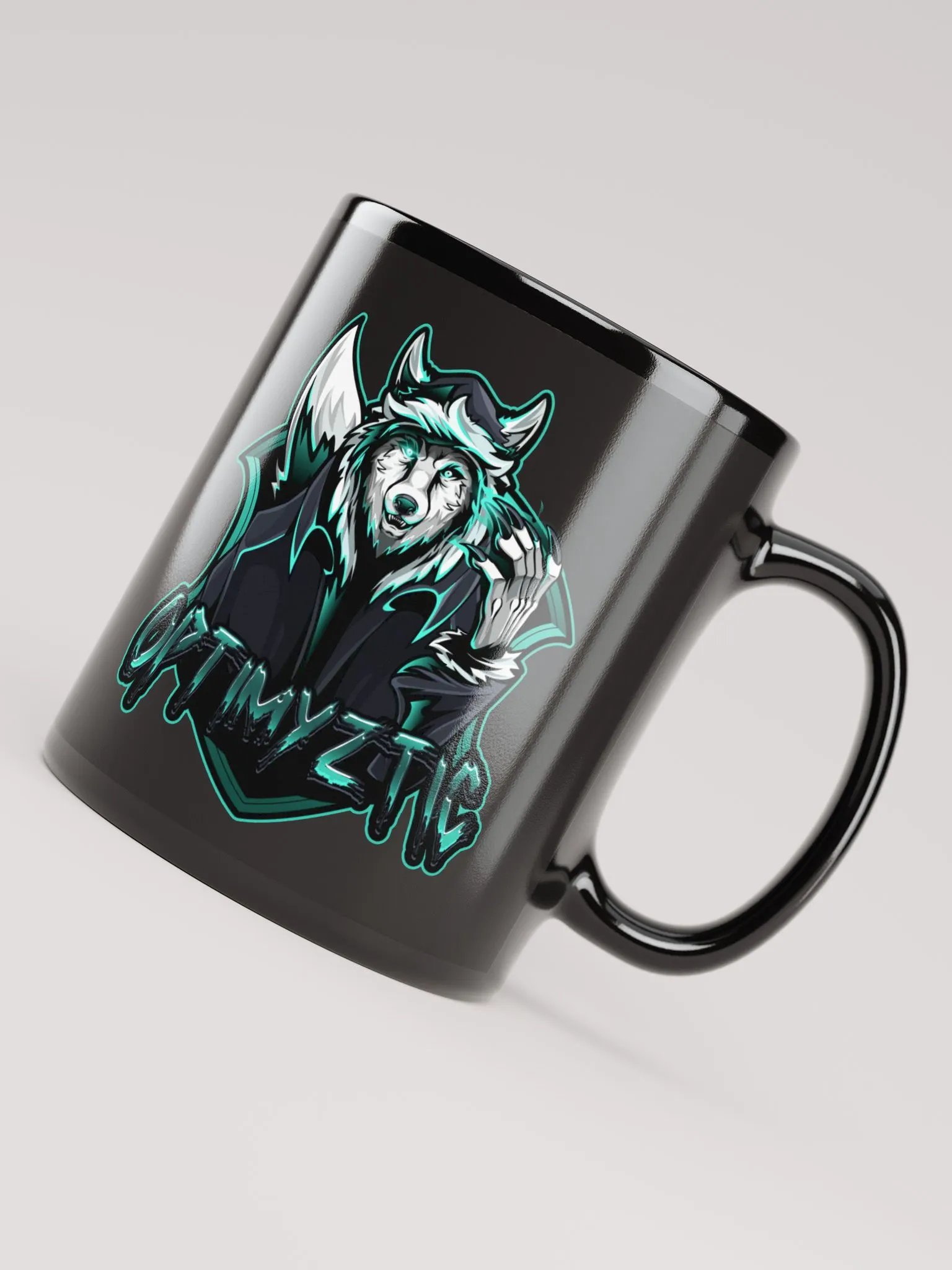 OptiMyztic Mug (Solid Black) product image (5)