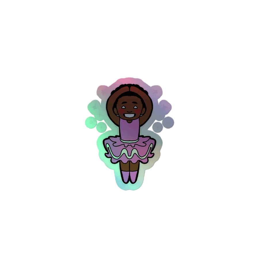 Dancing EbenAP Holographic Sticker product image (1)