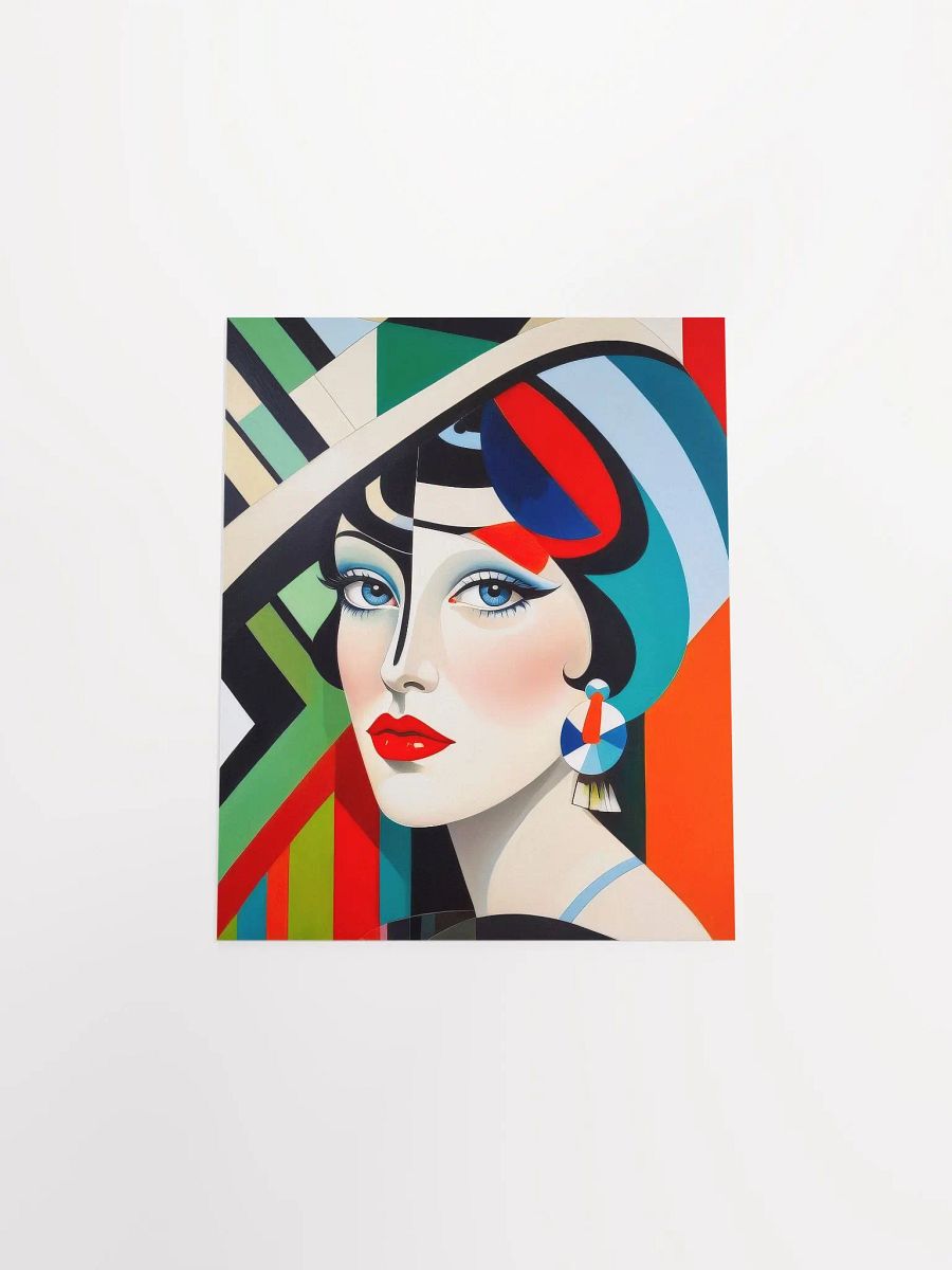 Vibrant Suzy - Flapper Girl - Poster - Small and Standard Sizes - 8x10-11x14-12x16-16x20 Inches product image (16)
