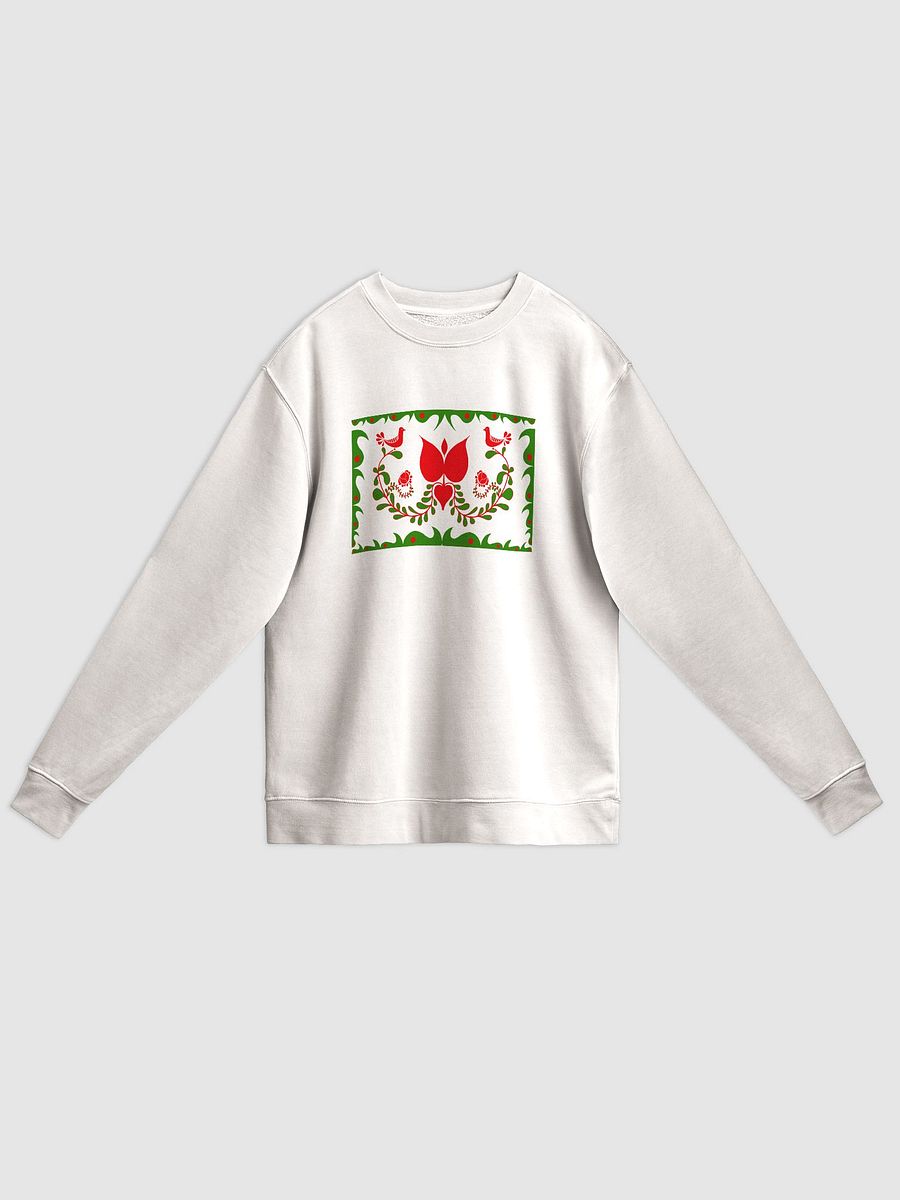 Hungarian Nature and Folk Art Motif Sweatshirt product image (1)