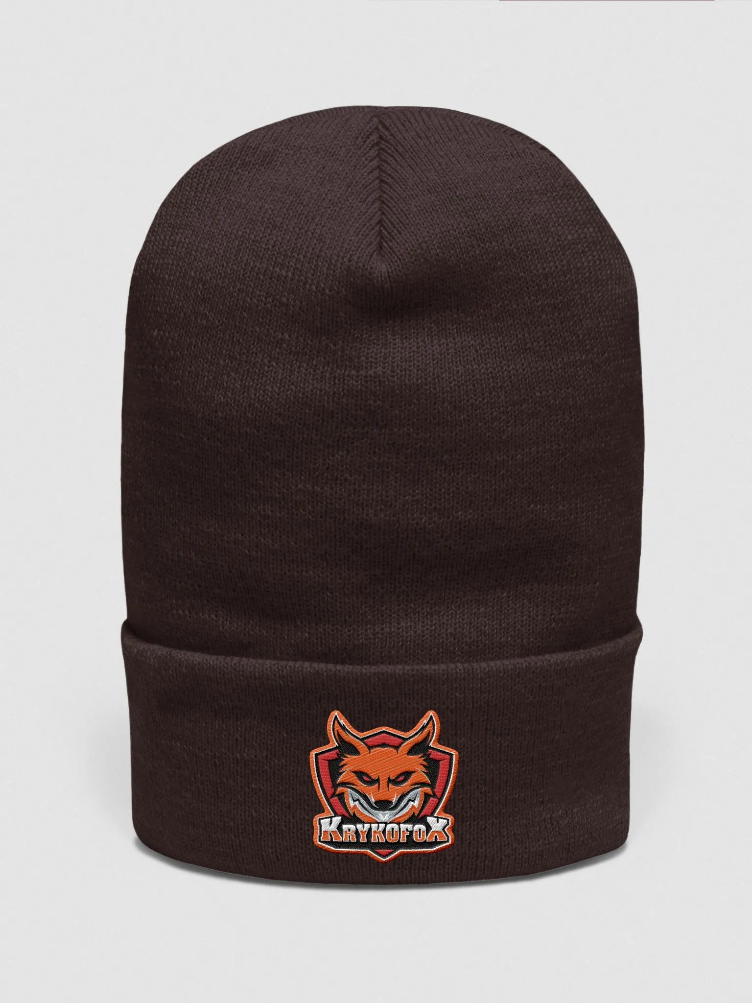 Intense Fox Emblem Cuffed Beanie product image (5)