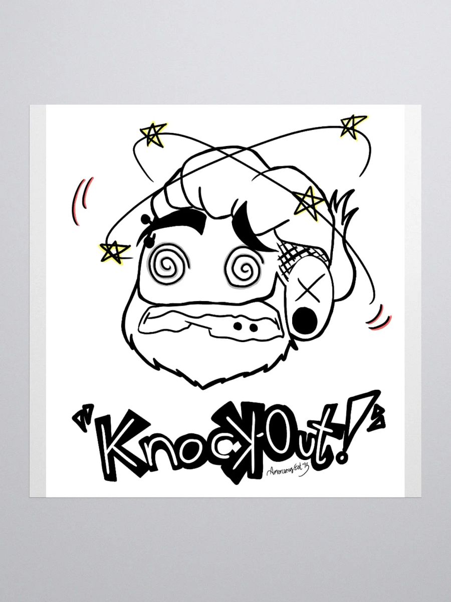 Knock-Out! Dazed Stickers product image (1)