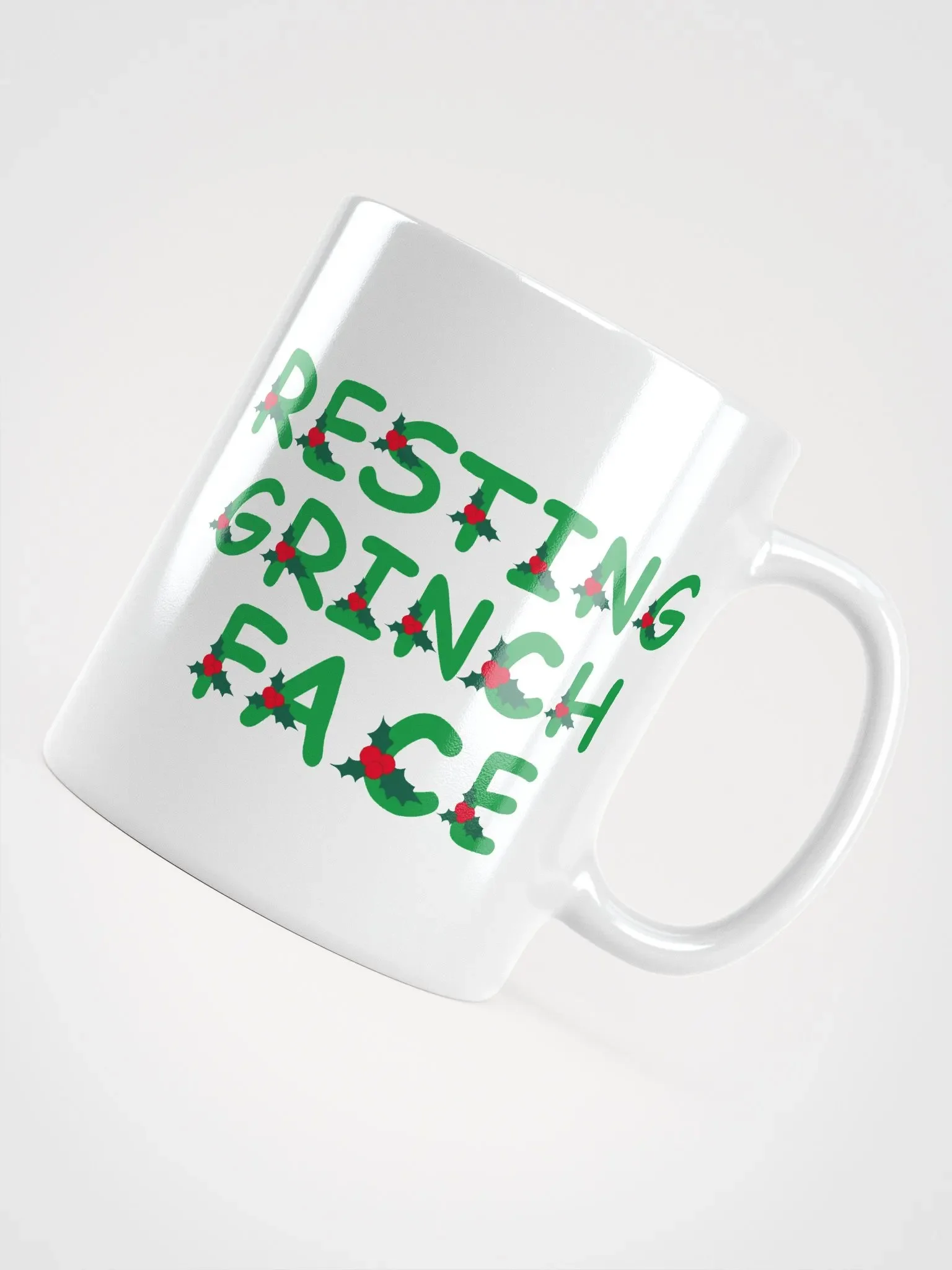 Resting Grinch Face Mug product image (4)