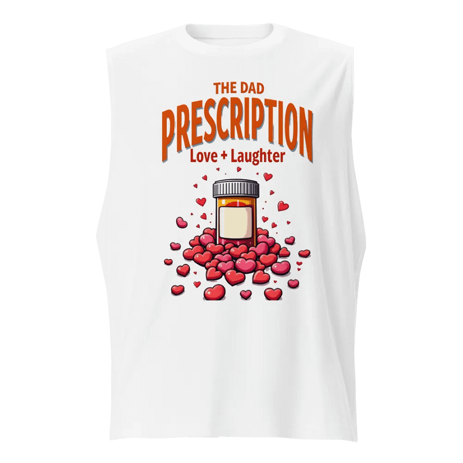 Love + Laughter dad Prescription Muscle Tank product image (5)