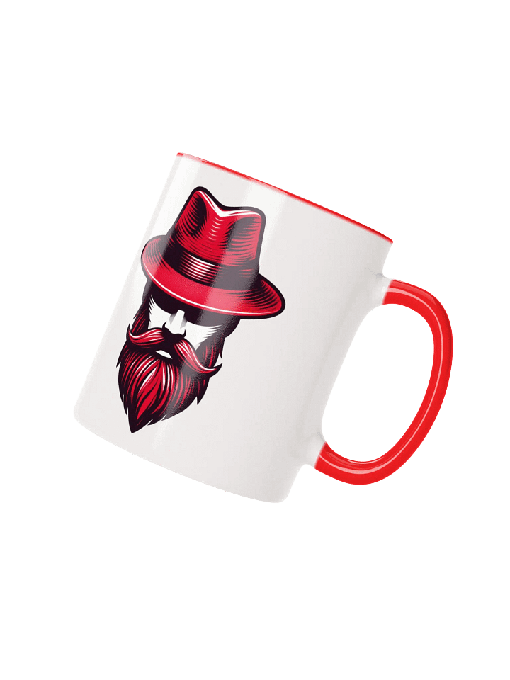 Linux Renaissance Red Ceramic Mug product image (3)