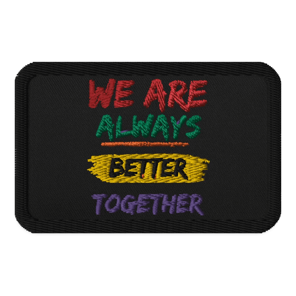 Kyburg60 - We Are Always Better Together Patch product image (1)