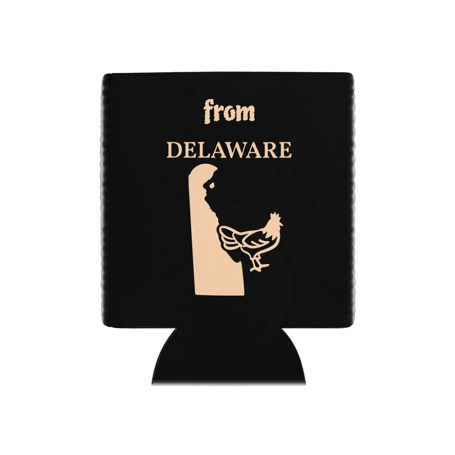 Sassy Delaware Stylized Can Cooler product image (1)