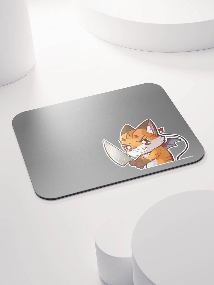 Tots the Fox Knife Mouse Pad🦊🔪 product image (4)