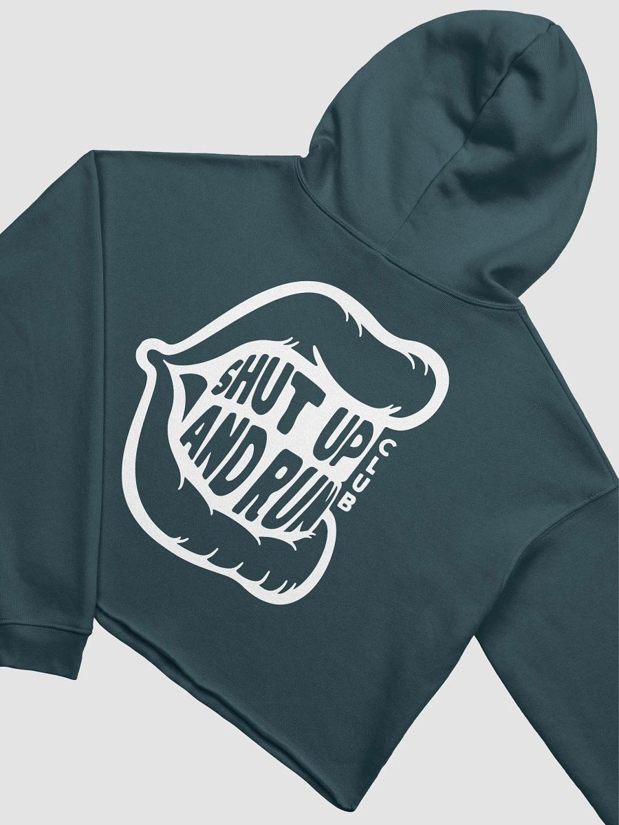 Crop Hoodie Back Logo product image (12)