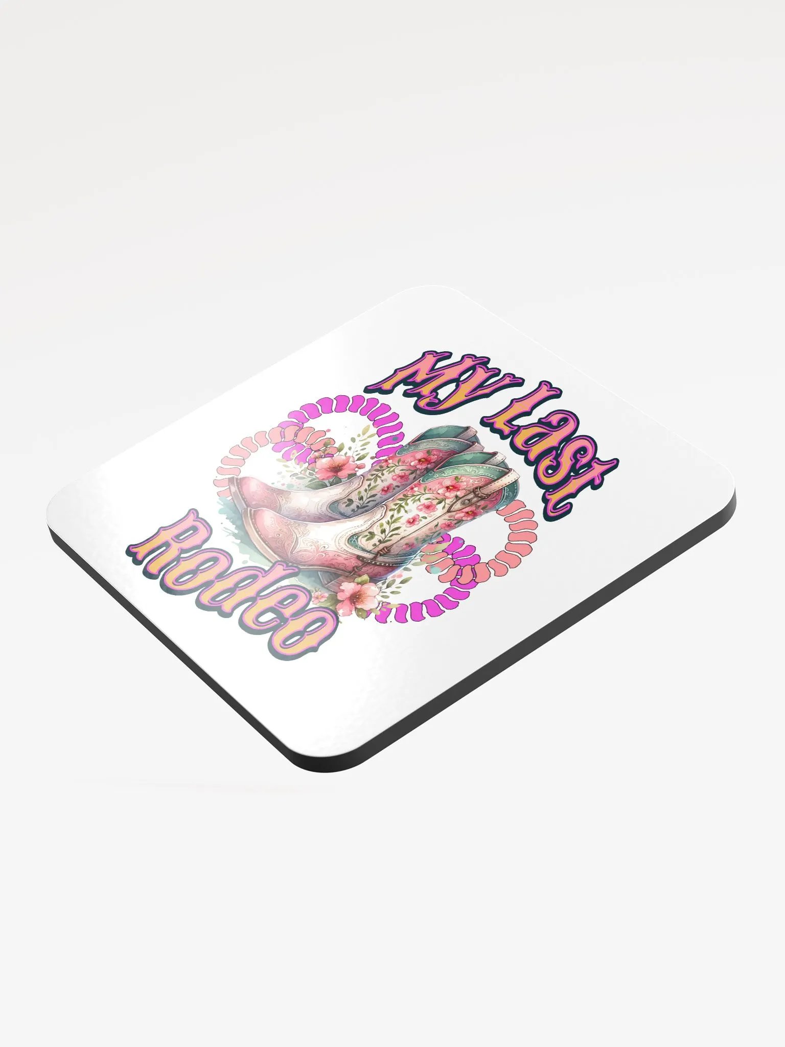 My Last Rodeo Floral Cork Coaster Set product image (4)