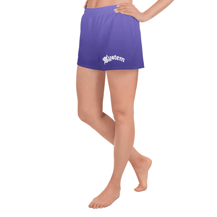 TAKE YOUR FLOWERS Women's Shorts Easter Purple product image (4)