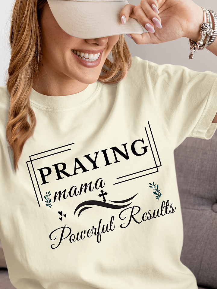 Praying Mama, Comfort Colors T-shirt product image (10)
