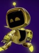 Golden Astro Bot 3d Model product image (2)