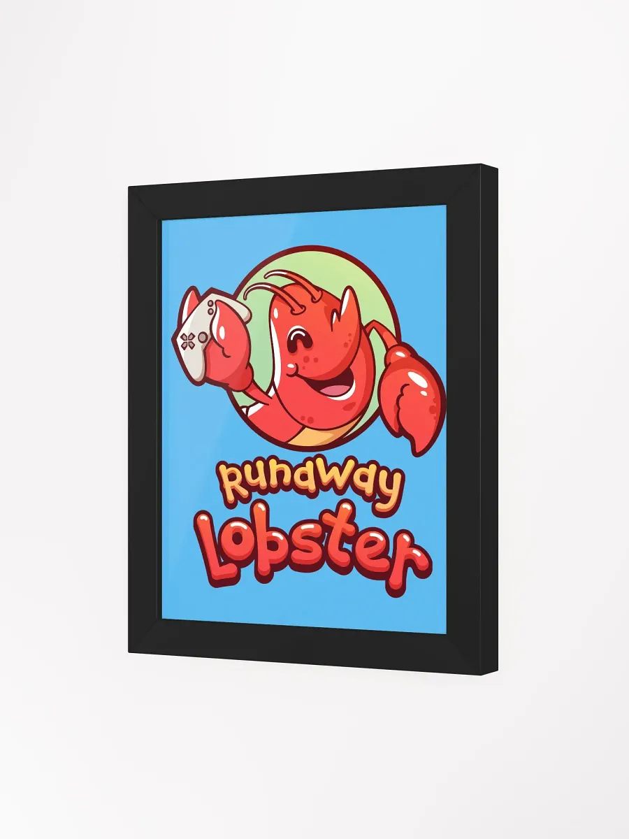 RunawayLobster Framed Poster product image (7)
